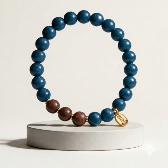 Azure Obsidian Tranquility Bracelet Azure Obsidian Tranquility Bracelet T37 - Image 1