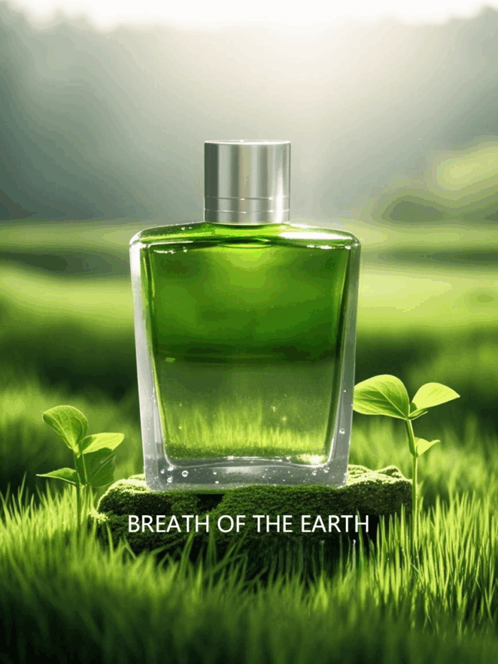 n1大地之息-深绿色与薄荷绿色青草精油 Energy Essential Oil: Breath Of The Earth - Image 1