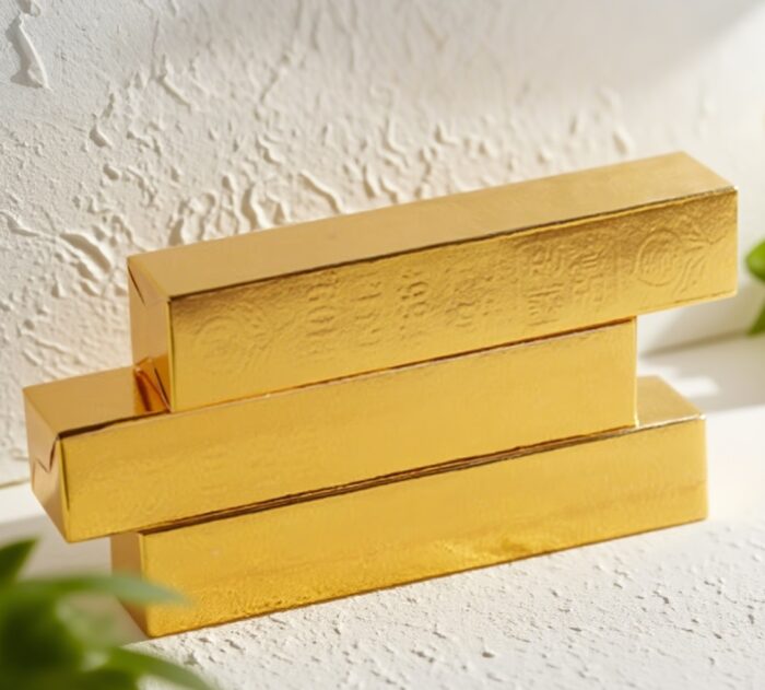 10 Gold Bars (Traditional Paper Craft) H067 - Image 1