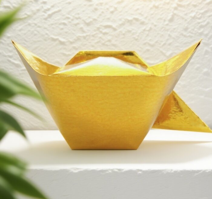 1K Gold Ingots (Traditional Paper Craft) H068 - Image 1