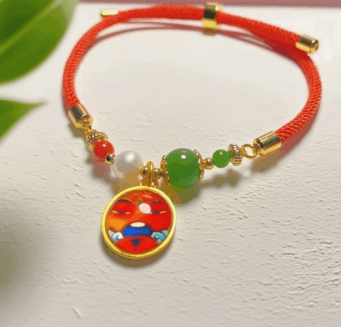 Bead-Bracelet-Amitabha-Buddha-H039-1.png Bead Bracelet: Amitabha Buddha H039 - Image 1