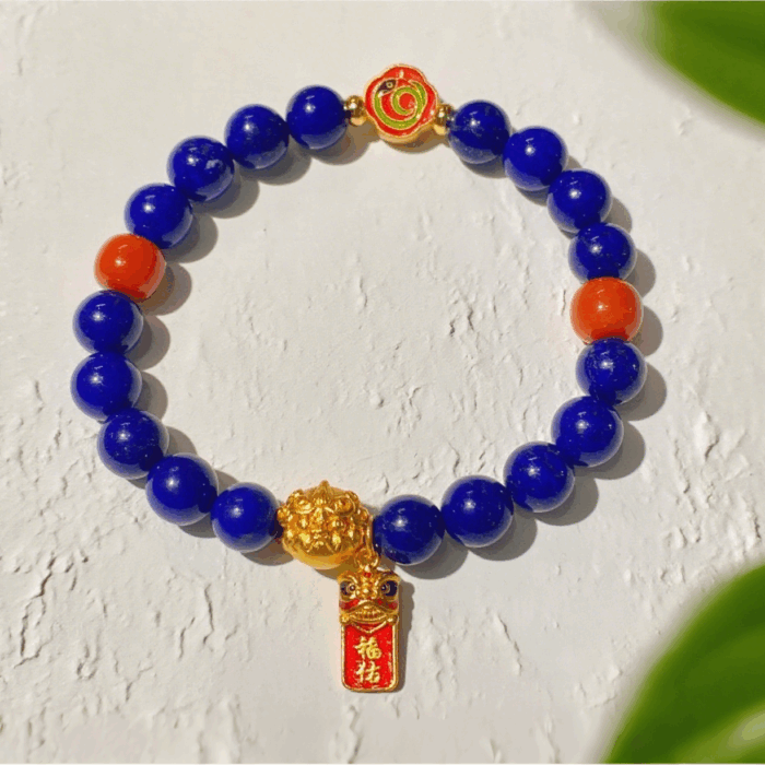 Bracelet-Golden-Snake-Blessing-Supreme-Fortune-H140-1.png Bracelet: Golden Snake Blessing & Supreme Fortune H140 - Image 1