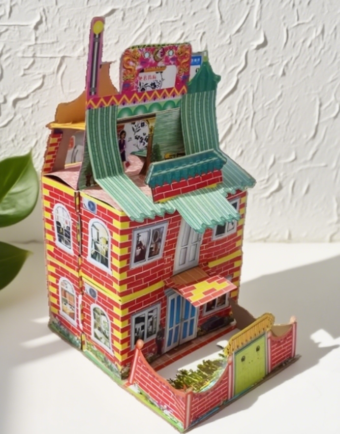 House-Model-Traditional-Paper-Craft-H130-1.jpg House Model (Traditional Paper Craft) H130 - Image 1