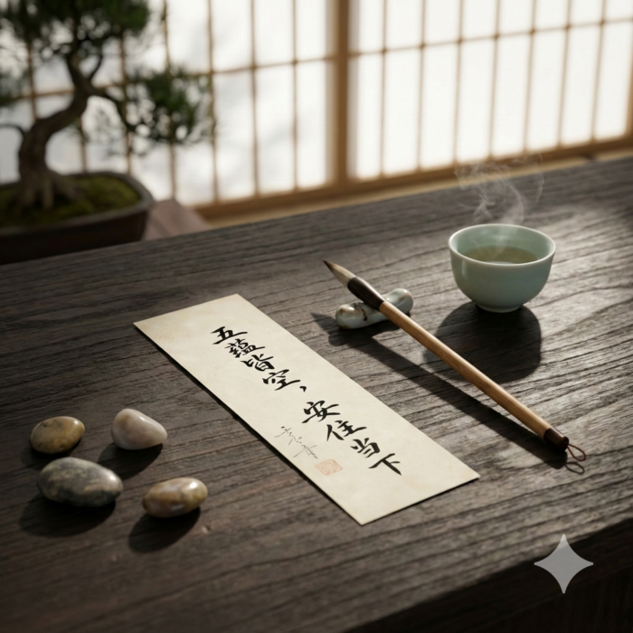 Be Present Zen Bookmark T45 - Image 1