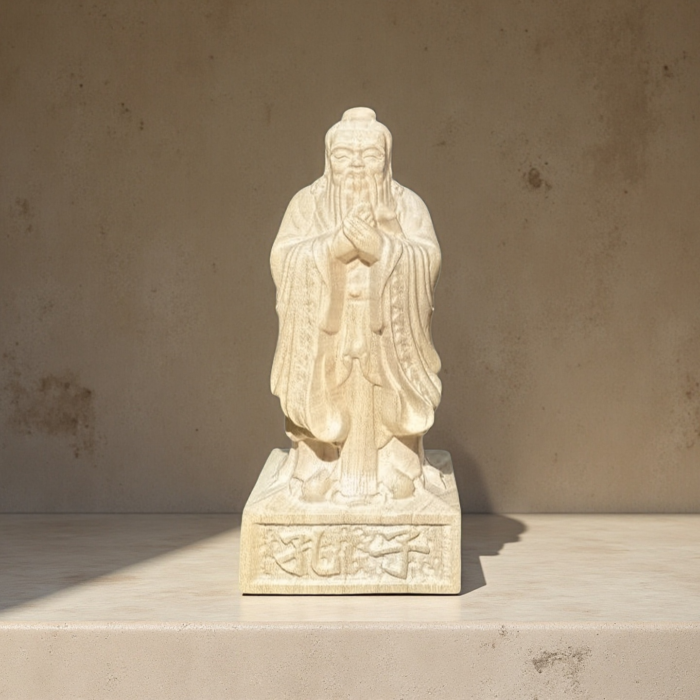 Peachwood Confucius (Small Size) D129 - 影像 1