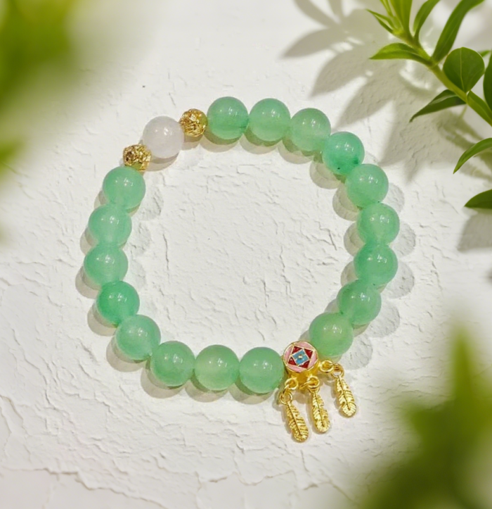 Bead Bracelet: Lifelong Companion, Winged Guardian D52 - Image 1