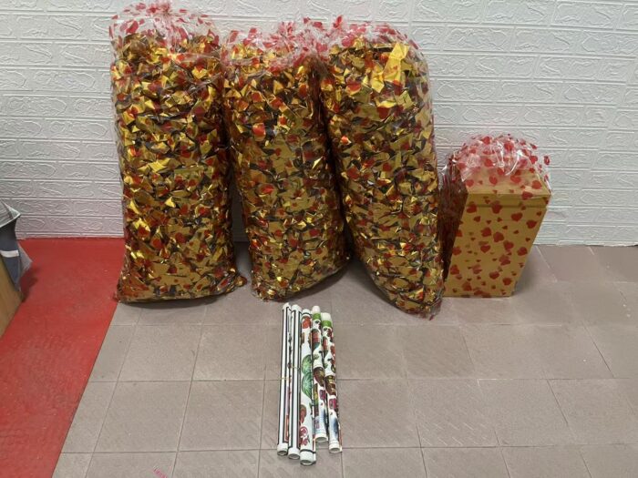 3K Gold Ingots – Mythical Series (Traditional Paper Craft) D135 - Image 1