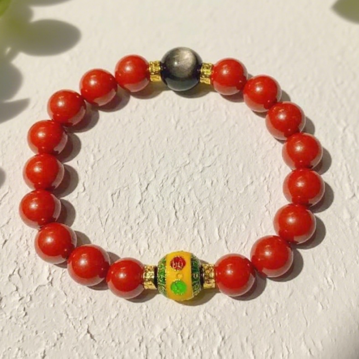 Bead Bracelet: Radiant Male God D86 - Image 1