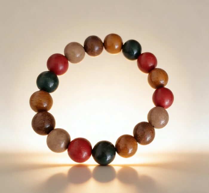 五行合香珠手串 Ambergris Scented Bead Bracelet Y05 - Image 1