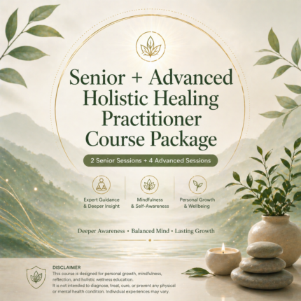 CK11  Senior + Advanced Holistic Healing Practitioner Course Package