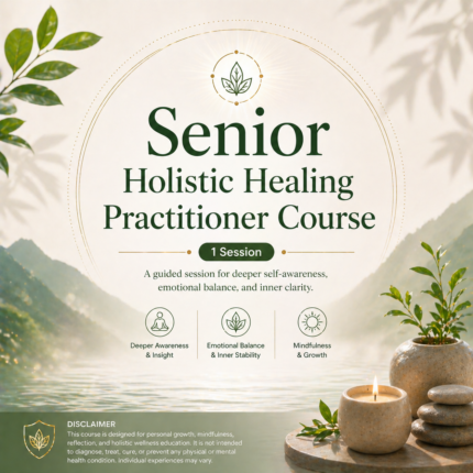 XX03B  Senior Holistic Healing Practitioner Course