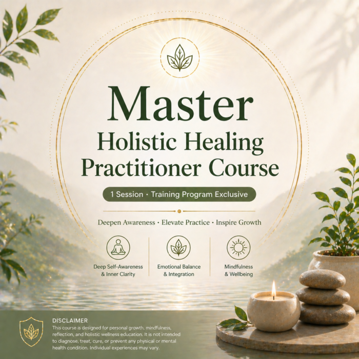 XX01A Master Holistic Healing Practitioner Course - Image 1