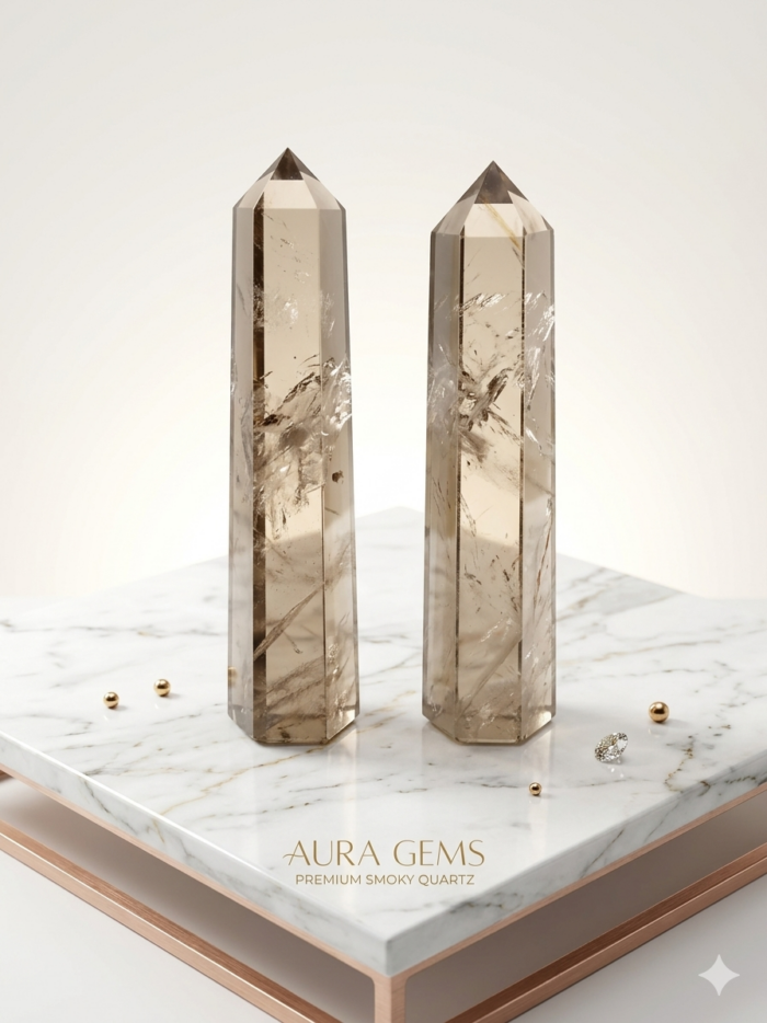R7 Smoky Quartz Tower - Image 1