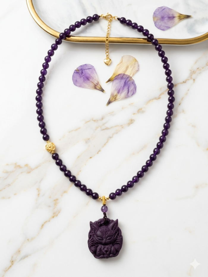 D2 The Guardian Fox · Sacred Herbal Mindfulness Bracelet - Image 1
