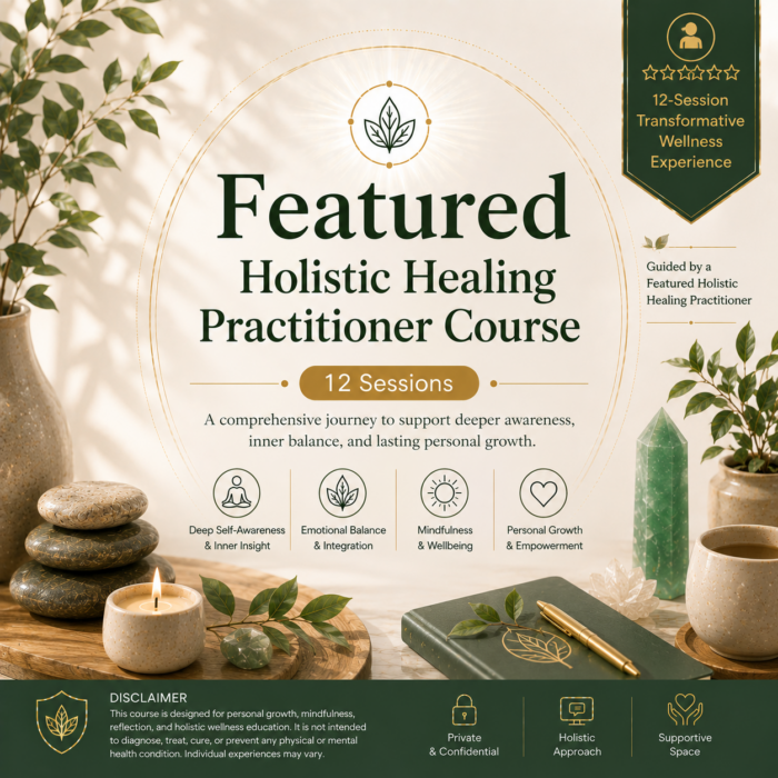 CK14-1 Featured Holistic Healing Practitioner Course 12 Sessions (Part 2) - Image 1