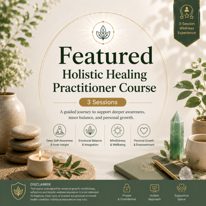 CK12 Featured Holistic Healing Practitioner Course 3 Sessions - Image 1