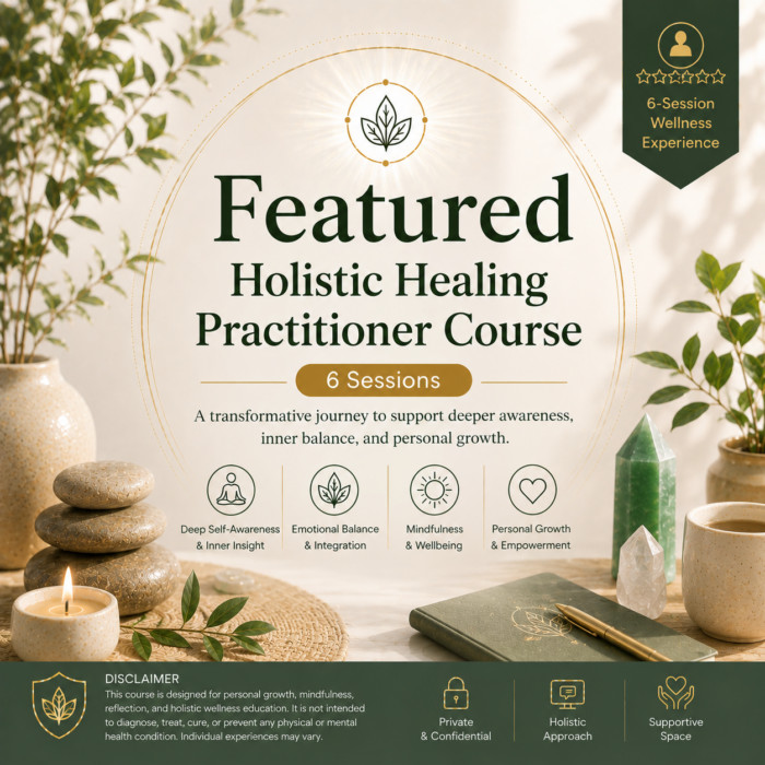 CK13 Featured Holistic Healing Practitioner Course 6 Sessions - Image 1