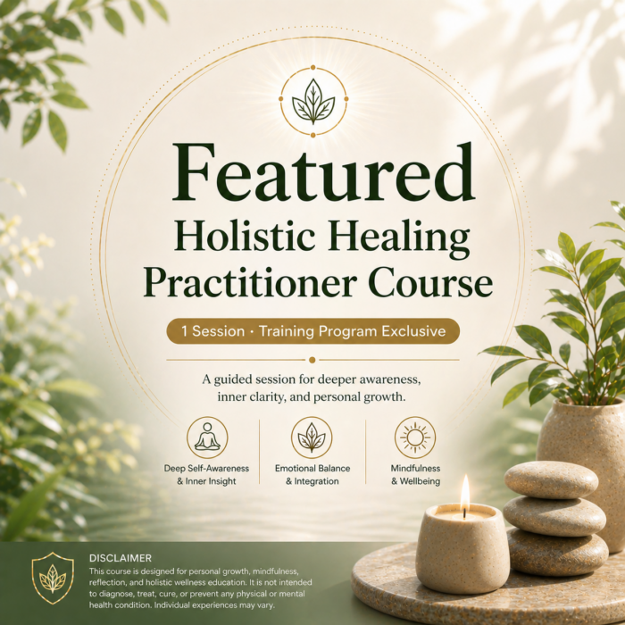 XX04A  Featured Holistic Healing Practitioner Course - Image 1