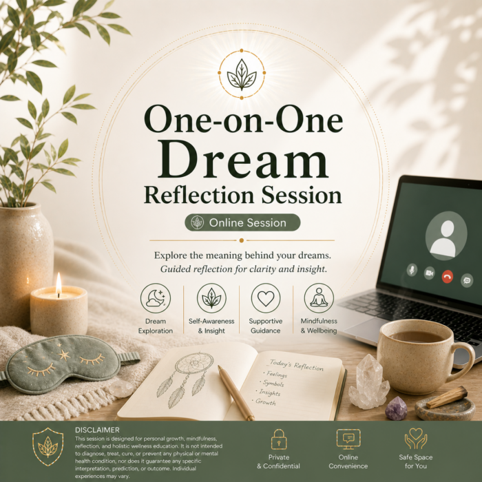 One-on-One Dream Reflection Session OC5 One-on-One Dream Reflection Session(Online) - Image 1