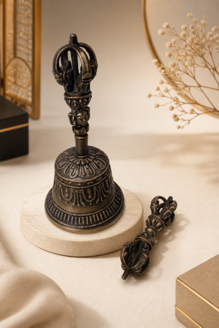 Vintage Brass Hand Bell